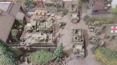 1:72 scale WW 2 military diorama - YouTube