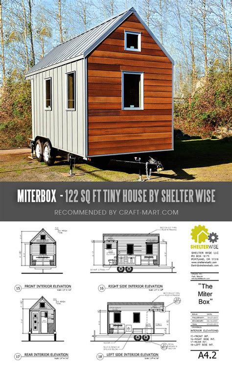 17 Best Custom Tiny House Trailers and Kits with Plans for Super-Tight ...