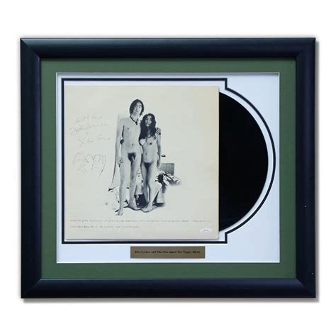 John Lennon & Yoko Ono Signed "two Virgins" Album