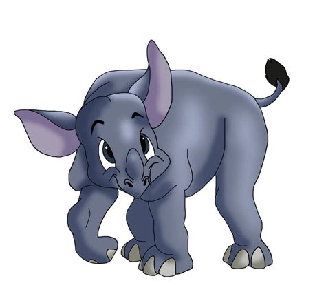 Baby Rhino by Hyzenthlay-Rose on DeviantArt