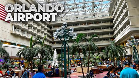 Exploring Orlando International Airport in August 2022 - YouTube