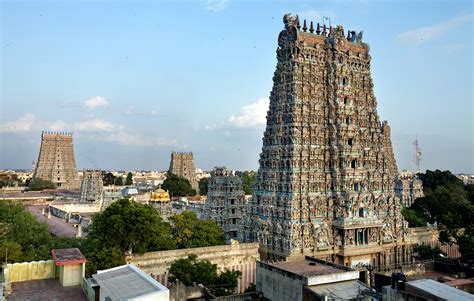 The Meenakshi Hindu Temple at Madurai - Brewminate: A Bold Blend of ...