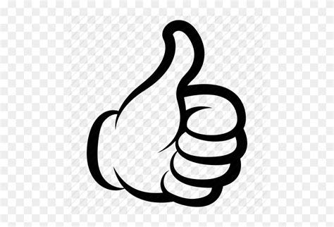 Download Thumbs Up Line Drawing Clipart Thumb Signal Clip Art - Thumbs ...