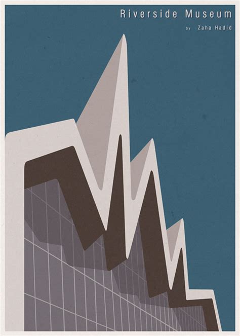 World Architecture Posters by André Chiote