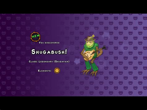 I got shugabush :) : r/MySingingMonsters