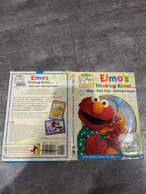 Elmo world DVD with Flashcard, Hobbies & Toys, Music & Media, CDs ...