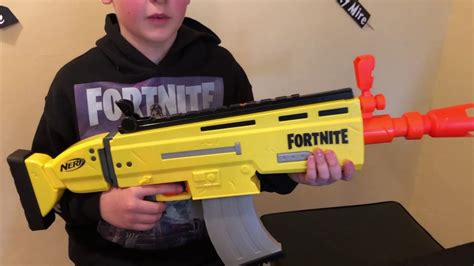 Nerf Fortnite Scar Blaster Unveiled Before Official Launch Next Year ...