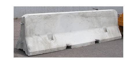 Concrete Jersey Barriers and Median Barriers - Del Zotto Precast Concrete