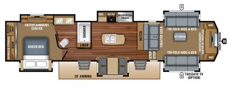 2 Bedroom 2 Bath 5Th Wheel Floor Plans - Testerman Cindy