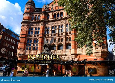 The Palace Theatre with Harry Potter and the Cursed Child Show ...