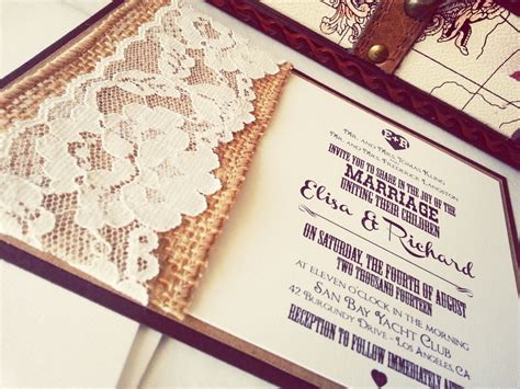 20 Modern Rustic wedding invitations Ideas!! - 123WeddingCards