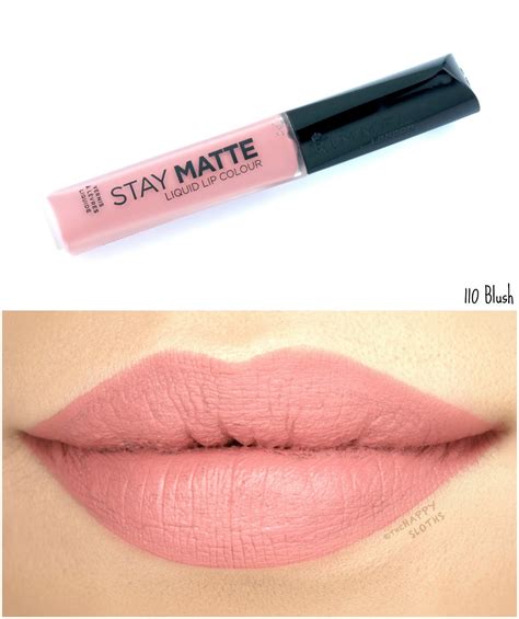 Rimmel London Stay Matte Liquid Lip Colour: Review and Swatches | The ...