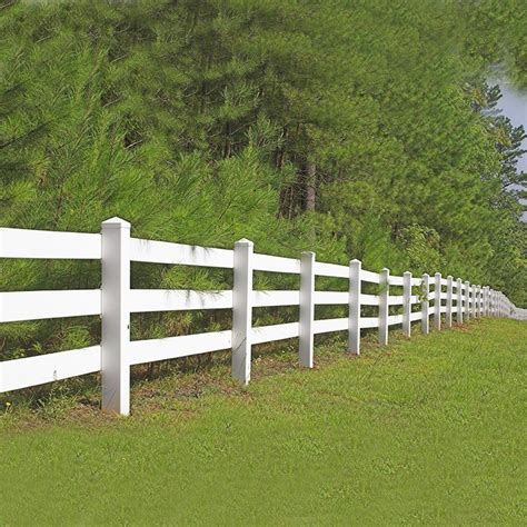 Cheap Vinyl White Vinyl Horse Fence for Sale - China Vinyl Fence and ...