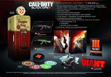 The Call of Duty Black Ops 3 Juggernog Edition comes with a mini fridge ...