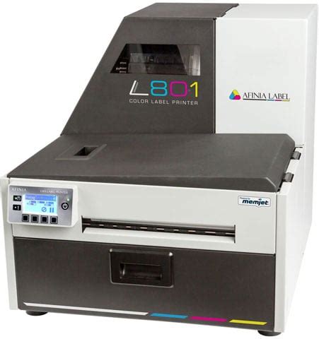 Afinia Label's L801 Color Label Printer - Barcoding NewsBarcoding News