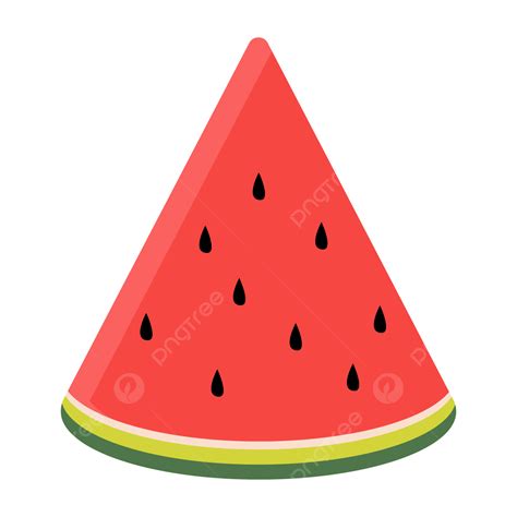 Watermelon Slice Vector Design Images, Vector Of Fresh Watermelon Slice ...