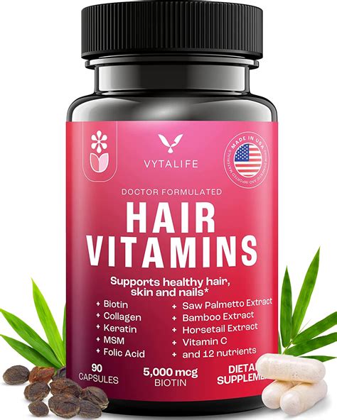 The Top 6 Hair Growth Vitamins for Healthier, Fuller Locks - The Tech ...