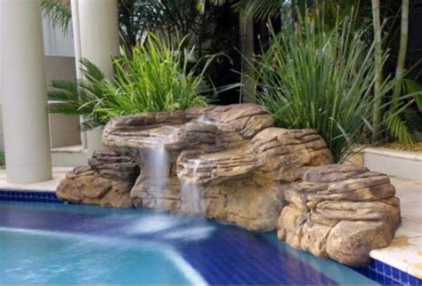 Lightweight Swimming Pool Waterfall Kits- DIY Pool Waterfall Kits