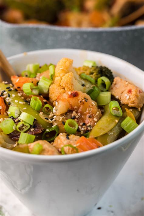 Chicken and Shrimp Stir Fry - Kitchen Divas