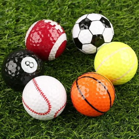 High Strength Novelty Rubber Golf Balls Golf Game Balls - Walmart.ca