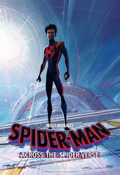 Miles Morales | Spider-Man Across the Spider-Verse | Character poster ...