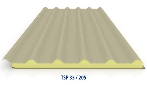 Corrugated Insulated Panels | Corrugated metal Roof - TSSC