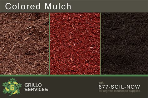 Brown, Black, & Red Mulch In CT - Grillo Services