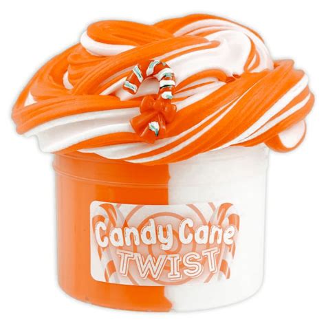 Candy Cane Twist | Candy cane, Slime, Easy slime recipe