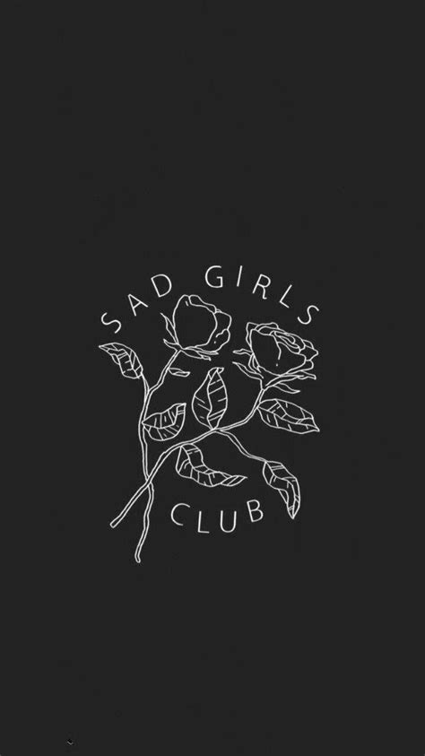 Download Sad Girls Club Aesthetic Wallpaper | Wallpapers.com