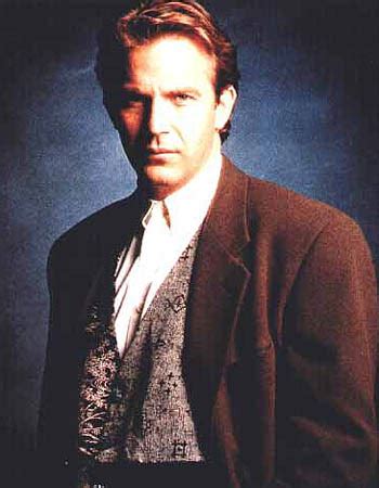 Kevin Costner with Medium Wavy Hair Style