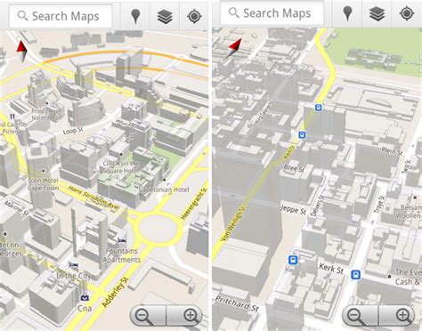 Official Google Africa Blog: 3D buildings in Google Maps for Android ...