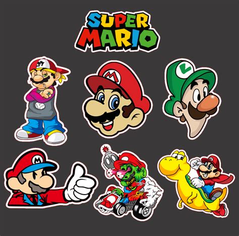 Sticker Set 2 - Super Mario | Lazada PH