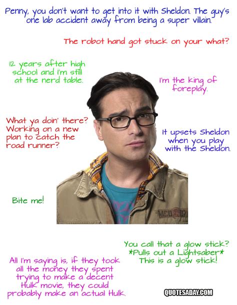 Hilarious Big Bang Theory Quotes. QuotesGram