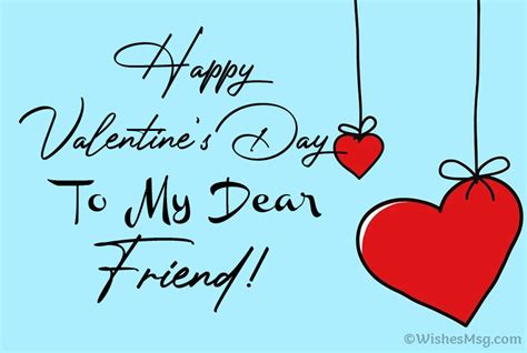 80+ Valentine Day Messages for Friends - WishesMsg