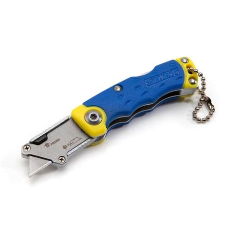 Estwing Mini Folding Lock Back Utility Knife with Disposable Razor ...