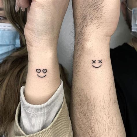 25 Romantic & Small Matching Tattoos for Couples - Small Tattoos ...