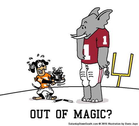 SEC Football Cartoons by Davis Jaye at Coroflot.com