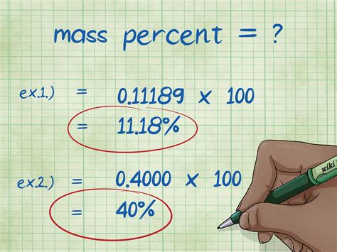 How to Calculate Mass Percent: 13 Steps (with Pictures) - wikiHow