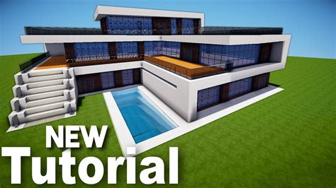 Minecraft: How to Build a Realistic Modern House / Best Mansion 2016 ...