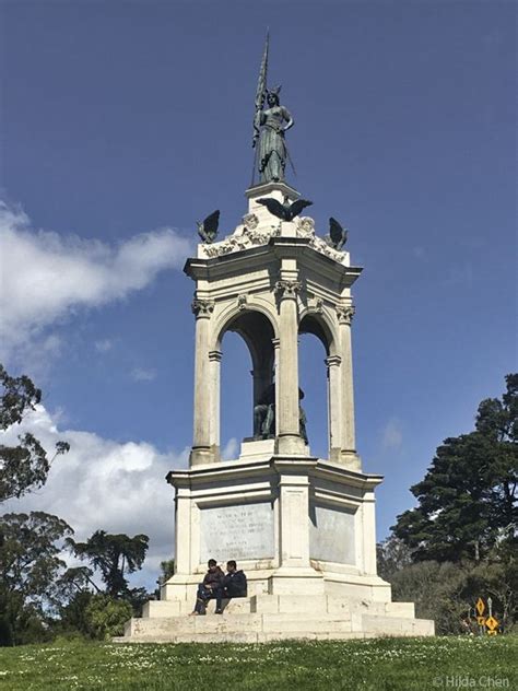 1888 Francis Scott Key Monument by sculptor William Wetmore Story ...