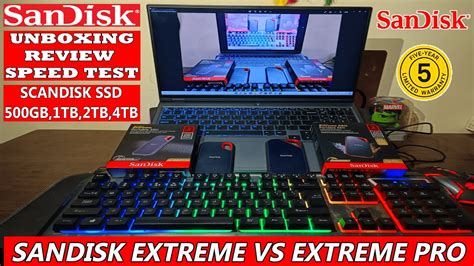 SANDISK SSD REVIEW 2022 | SANDISK 2TB SSD | SANDISK EXTREME VS SANDISK ...