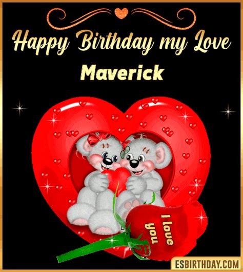 Happy Birthday Maverick GIF 🎂 Images Animated Wishes【28 GiFs】