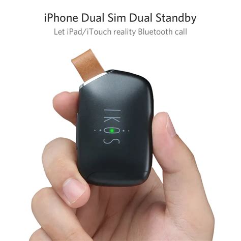 YFW Bluetooth Dual Sim Adapter For iPhone With Dual Active Micro SIM ...