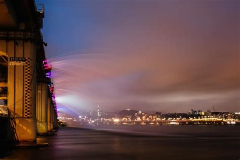 Premium Photo | Banpo bridge seoul south korea