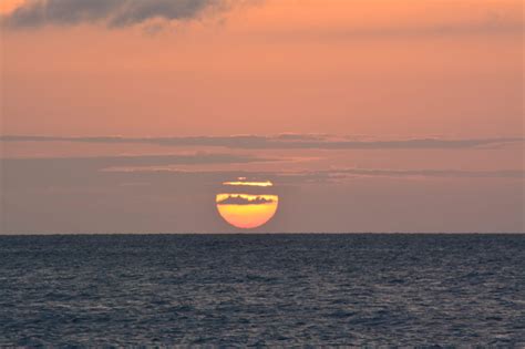 Sunset at Clearwater Beach on 4/22/13