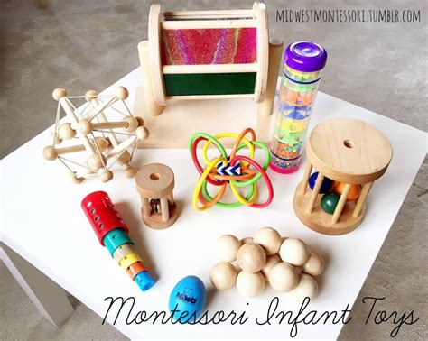 Midwest Montessori — Montessori infant toys: 3-6 months onward