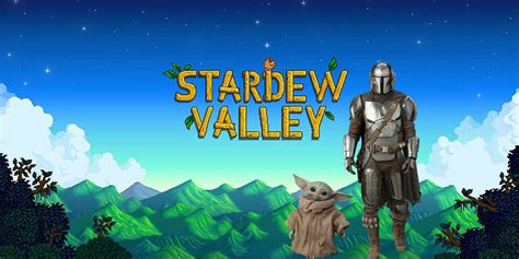 Stardew Valley Mod Adds Mandalorian and Baby Yoda