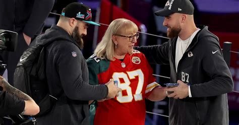 Who is Donna Kelce? Meet the mom behind Travis, Jason Kelce's historic ...