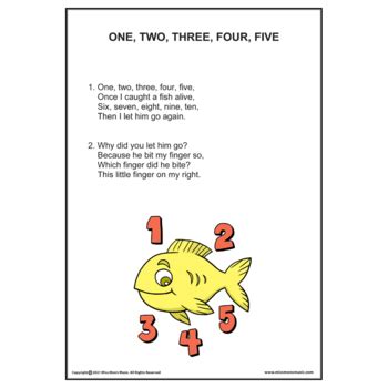 One, Two, Three, Four, Five I Audio Single Song I Lyrics PDF I Vocal mp3