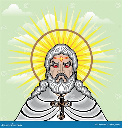 Mad God Stock Vector - Image: 49277450